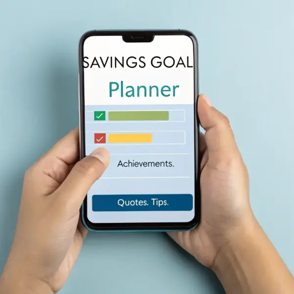 Savings & Goals Tracker