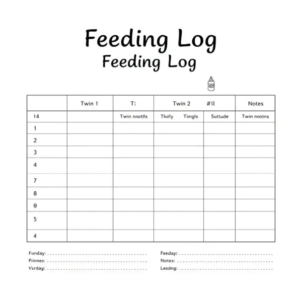 Feeding Schedule for Twins